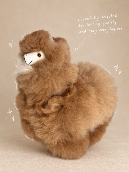 Handmade Alpaca Wool Soft Toy – Alpaca, Teddy Bear or Unicorn | 32 cm