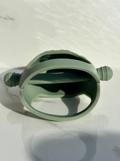 Silicone Baby Teether – Soft & Easy-Grip Teething Toy 🦷🌿