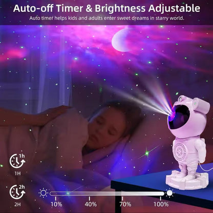 🌙✨ Astronaut Star &amp; Moon Light Projector