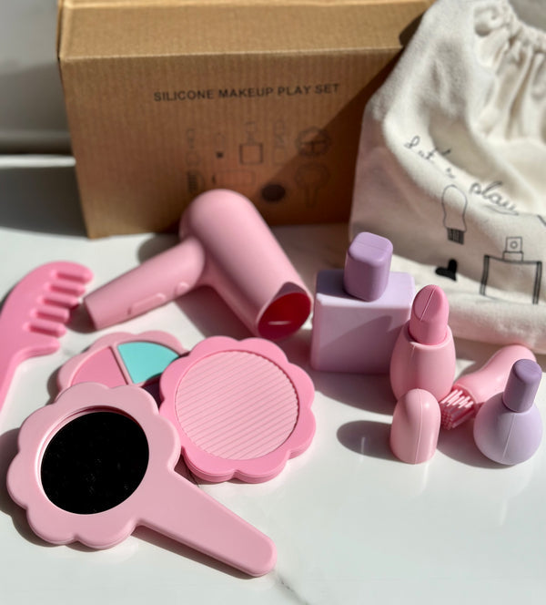 Silicone Pretend Makeup Set for Kids | Montessori Role Play Toy ⭐