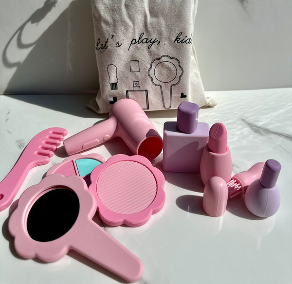 Silicone Pretend Makeup Set for Kids | Montessori Role Play Toy ⭐