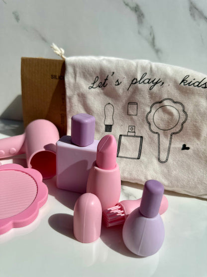 Silicone Pretend Makeup Set for Kids | Montessori Role Play Toy ⭐